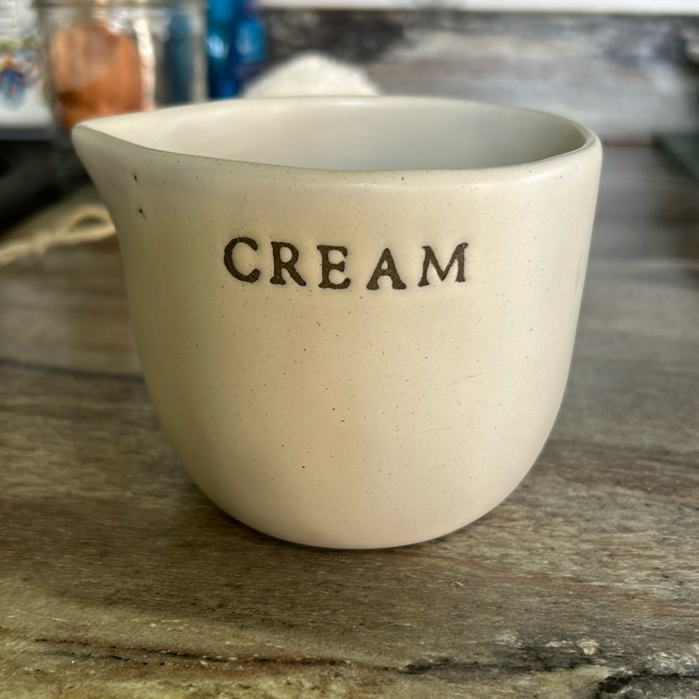 Hearth & Hand Magnolia Stoneware Cream Cellar